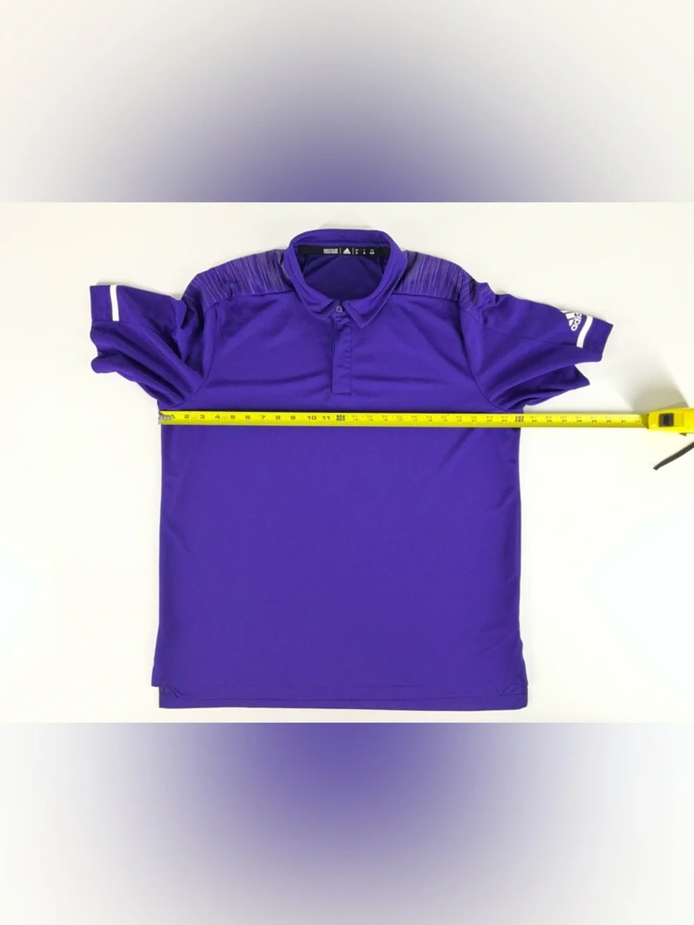 Adidas Men's Purple Performance 'Climalite Polo Size XL